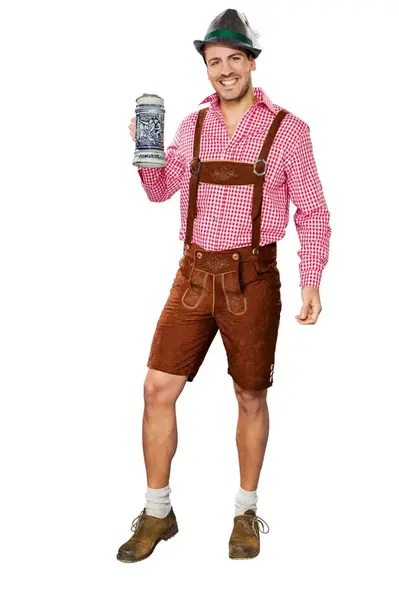 Bavorské nohavice hnedé veľkosť 50