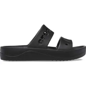 Crocs BAYA PLATFORM SANDAL Dámské pantofle, černá, velikost 36/37