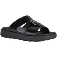 Geox U SPHERICA Pánské pantofle, černá, velikost