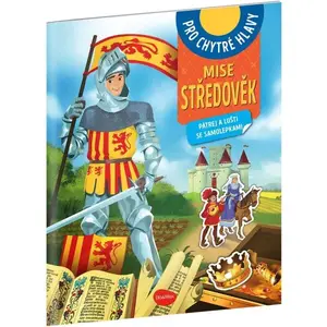 ELLA & MAX MISE STŘEDOVĚK Pátrej a lušti se samolepkami, mix, velikost