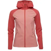 Columbia HEATHER CANYON HOODDED JACKET Dámská softshelová bunda, růžová, velikost
