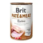 Brit konzerva Paté & Meat Rabbit 400 g | Konzerva pre psov
