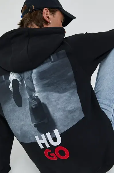 Bavlnená mikina HUGO