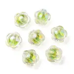 UV Plating Rainbow Iridescent Acrylic Beads