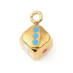 304 Stainless Steel Enamel Pendants