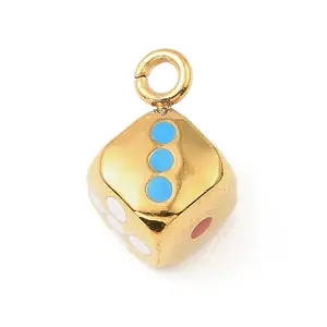 304 Stainless Steel Enamel Pendants