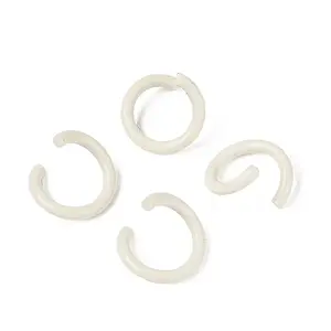 Spray Painted Iron Open Jump Rings