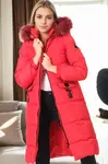 Z9706 DEWBERRY WOMEN'S JACKET-RED
