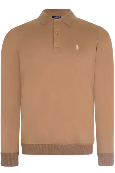 V9007 DEWBERRY MEN'S SWEATSHIRT-CAMEL