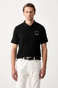 Karl Lagerfeld  polo pánské bavlněné