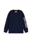 TOMMY HILFIGER Tričko 'TEAM'  námornícka modrá / biela