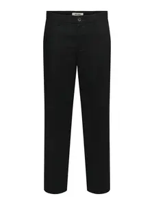Only & Sons Chino nohavice 'ONSLAGO'  čierna