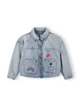MINOTI Prechodná bunda  modrá denim