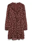VERO MODA Šaty 'VMIHANNAH'  olivová / rosé / bordová