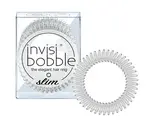 Tenká spirálová gumička do vlasů Invisibobble Slim Crystal Clear - čirá, 3 ks (IB-SL-PC10002-2)