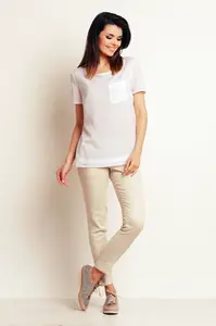 Infinite You Woman's Blouse M100 Ecru