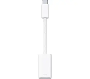 Adaptér Lightning - USB C bílý pro nabíječky a datové kabely