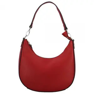Dámská kožená crossbody kabelka červená - Katana Cloenta