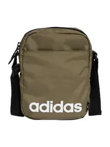 ADIDAS PERFORMANCE Športová taška 'LINEAR'  olivová / biela