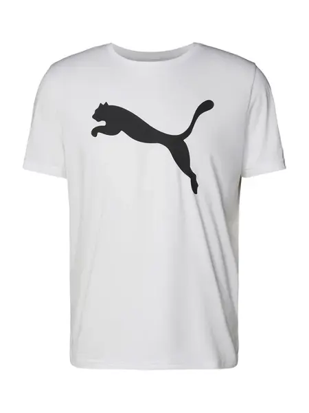 PUMA Funkčné tričko 'Tad Essentials'  čierna / biela