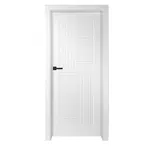 Bílé interiérové dveře Turan 5 (UV Lak) - Výška 210 cm