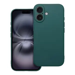 Matt obal, iPhone 16, zelený