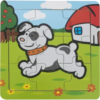 BABU - Edukativní puzzle - Pes