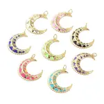 Brass Micro Pave Cubic Zirconia Pendant