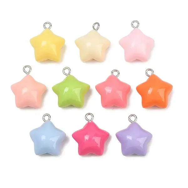 Opaque Resin Pendants