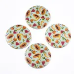 Fruit Seris Printed Wood Pendants