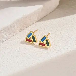 Alloy Stud Earrings