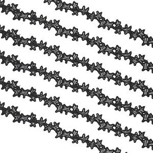 Star Polyester Lace Trim Ribbon