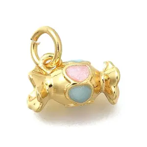 Brass Enamel Charms