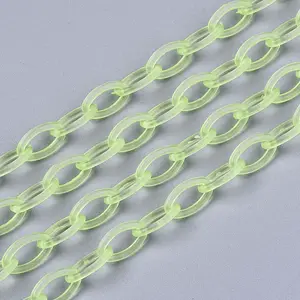 Handmade Transparent ABS Plastic Cable Chains
