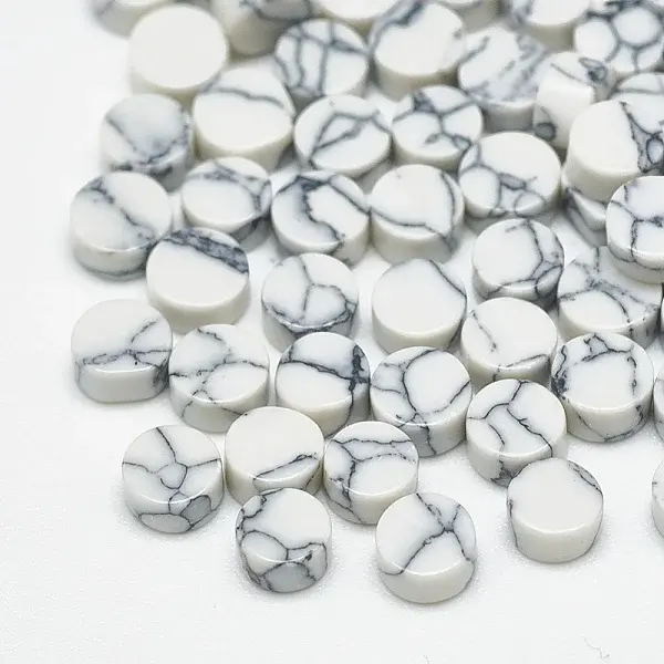 Synthetic Turquoise Cabochons