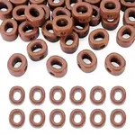 Opaque Acrylic European Beads