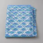 Fish Scale Pattern Polyester Fabric