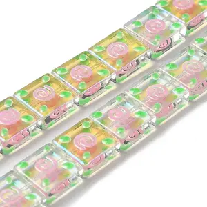 Transparent Glass Beads Strands