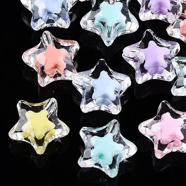 Transparent Acrylic Beads