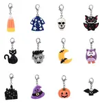 12Pcs Resin Pendant Decorations