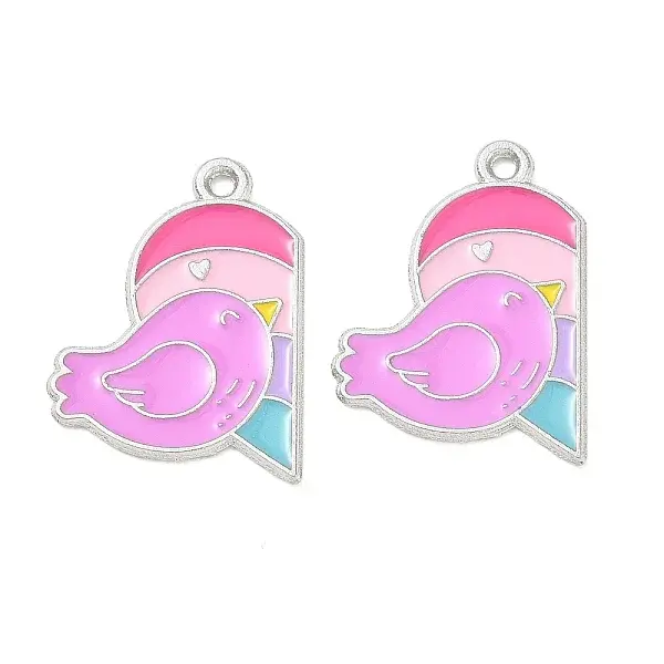 Alloy Enamel Pendants