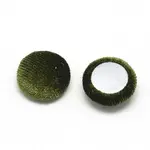 Velvet Cloth Fabric Covered Cabochons