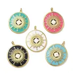 304 Stainless Steel Enamel Pendants