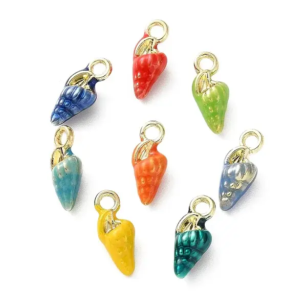 Alloy Enamel Pendants