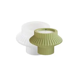 DIY Silicone Candle Holder Molds