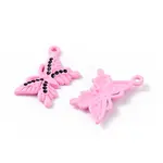 Spray Painted Alloy Pendants