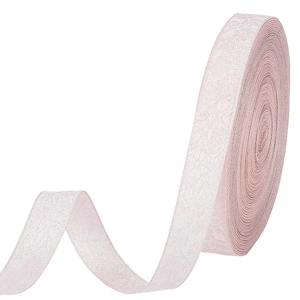 25 Yards Vintage Jacquard Polyester Ribbon