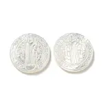 Carved Natural White Shell Cabochons