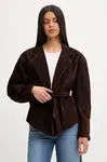 ViCOLO kimono bunda dámská kožená