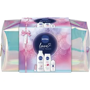 NIVEA Rose Touch darčeková sada pre výživu a hydratáciu